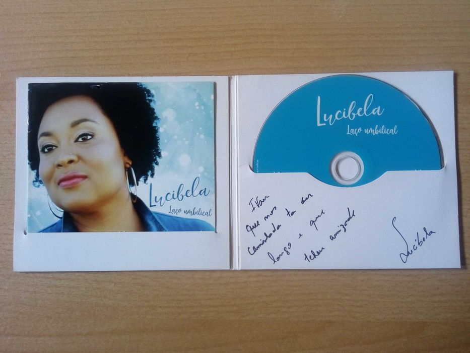 LUCIBELA - Laço Umbilical c/ Dedicatória e Autógrafo MUITO RARO