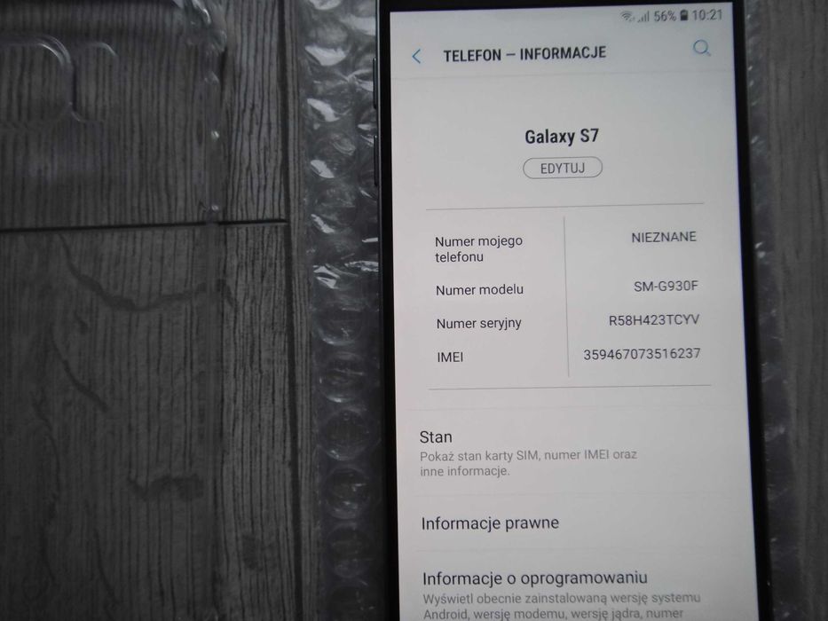 Samsung Galaxy S7 Sm-G930 F 32/4 Gb.