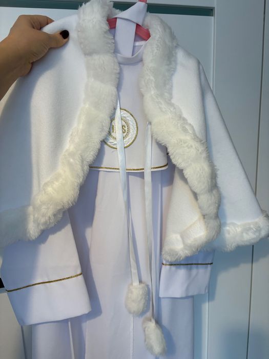 Alba komunijna sukienka buty wianek opaska rękawiczki torebka bolerko