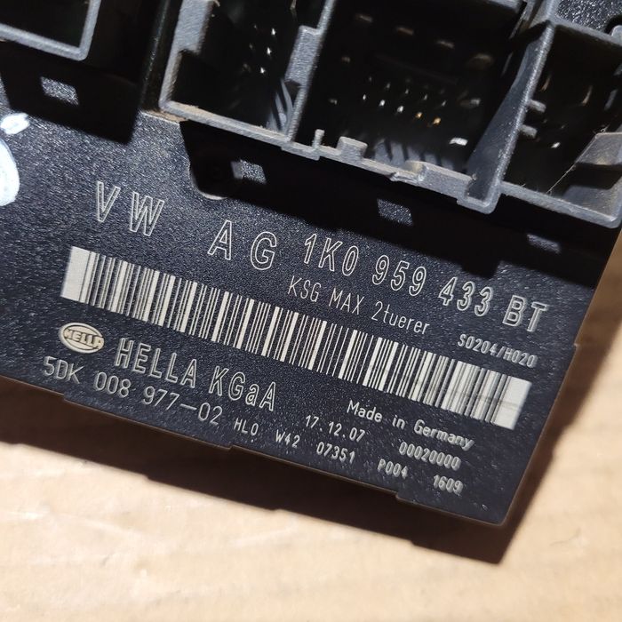 Moduł sterownik komfortu vw golf V touran Tiguan passat b6 2008r