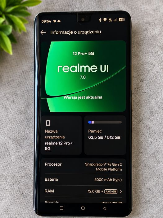 realme 12 Pro+ 5G 12/512 GB – 5G | 12 GB RAM | 512 GB | pudełko + etui