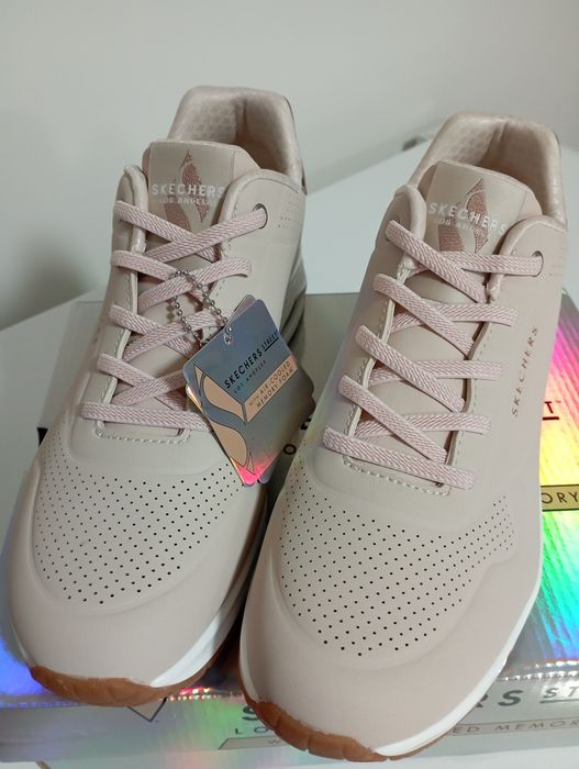 Sapatilhas Sketchers Bege