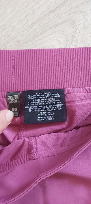 Spódnica sportowa NOWA do biegania 36 S 32° Cool róż