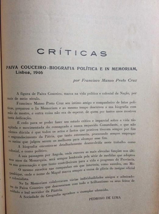 Boletim da Sociedade de Geografia de Lisboa. - 1950. Ver sumário