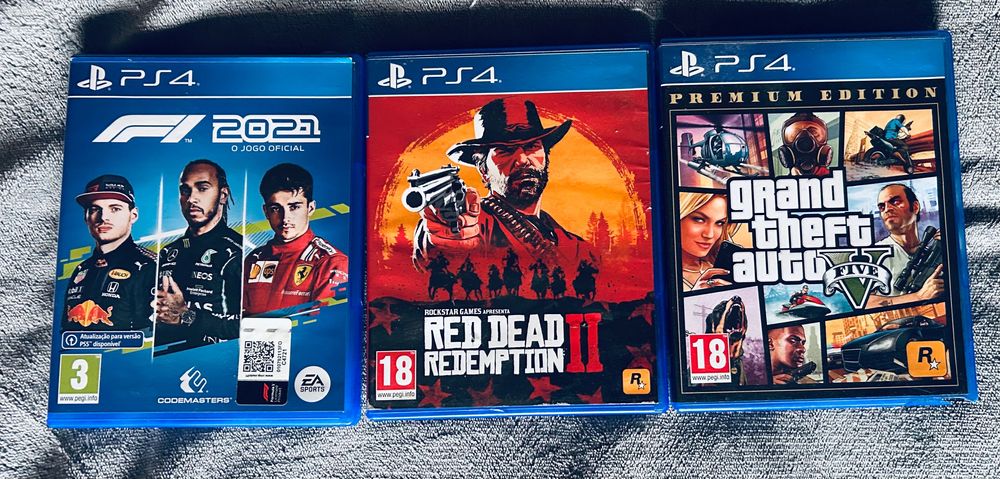 Jogos Ps4 como novos