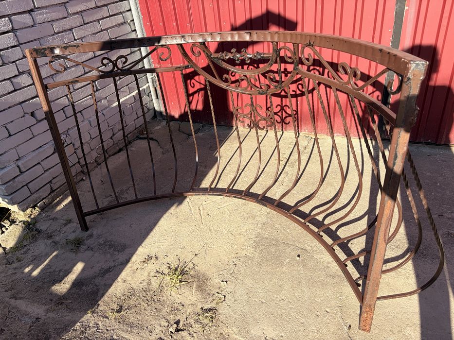 Balustrada ogrodzenie balkonowe metalowa ciężka