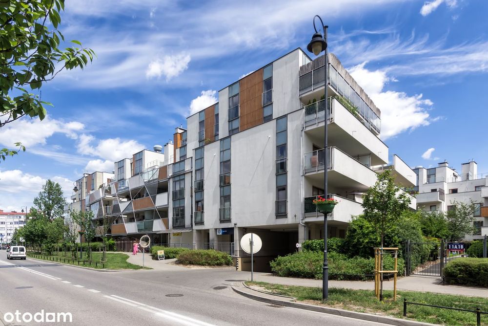 75 m² - 3 pokoje - duży taras - La Lumière - Miasteczko Wilanów
