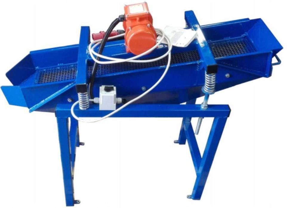 Przesiewacz sortownik wibracyjny elektryczny