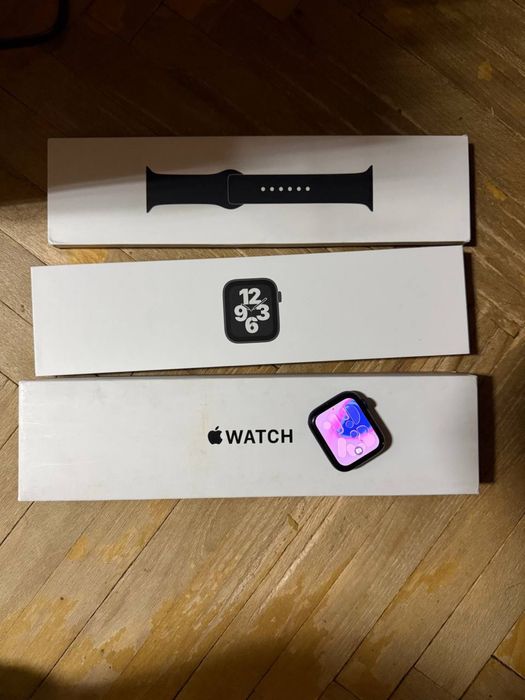 Apple watch 6 44mm полный комплект + ремешки