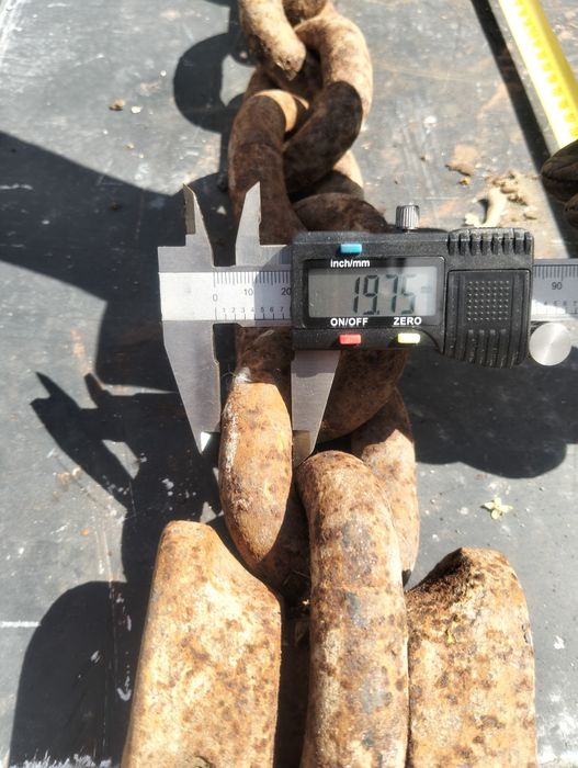 Corrente homologada para levantar peso