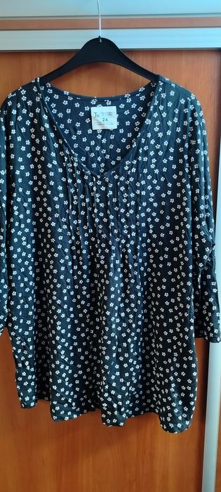 Ładna Duża Bluzka TuClothing 5XL stan jak nowa