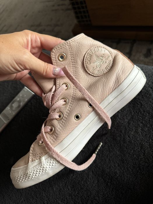 Converse trampki skorzane