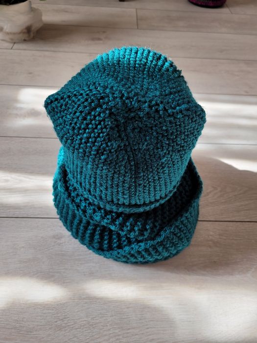 Шапка и снуд.  Комплект.  Ручная работа