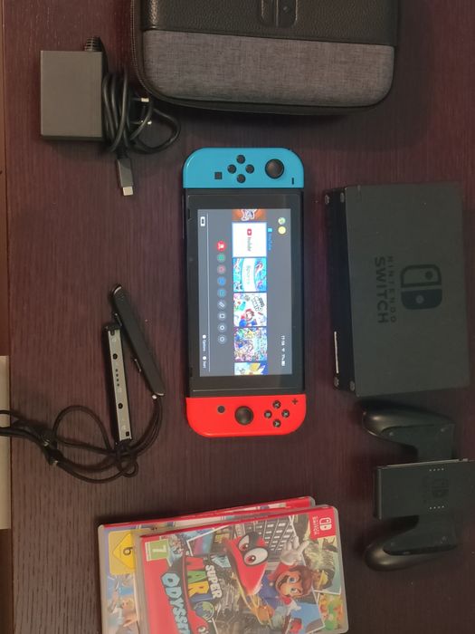 Nintendo Switch plus gry