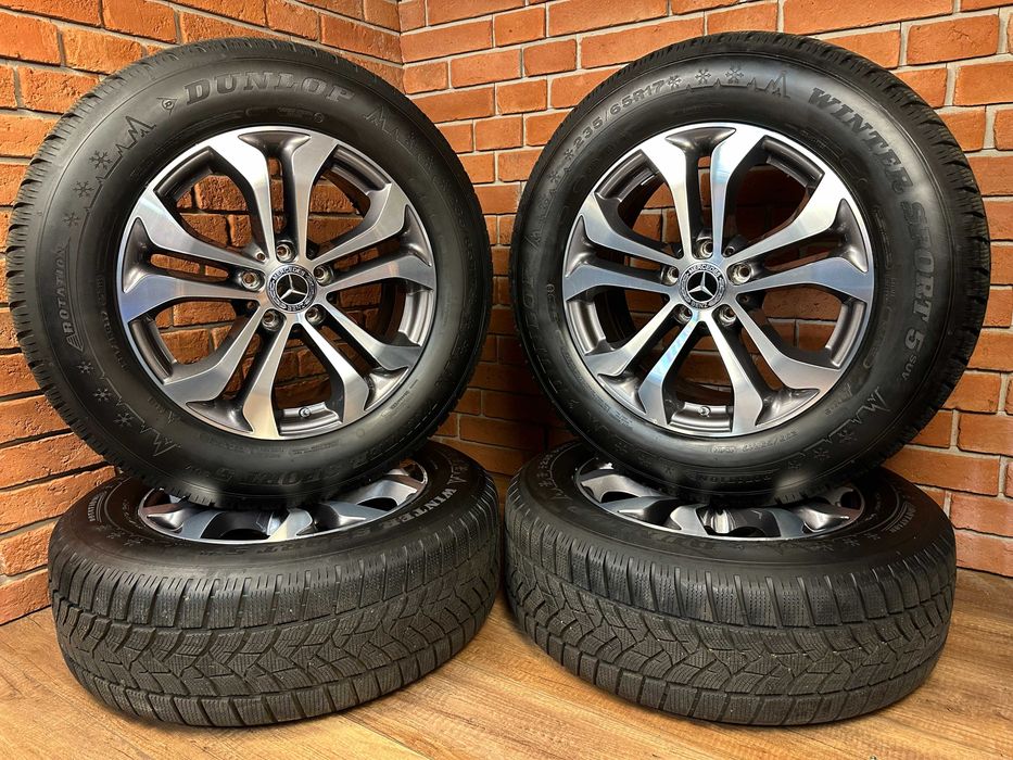 Koła Felgi 17 5x112 Mercedes GLC A253 Zimowe Dunlop 2024