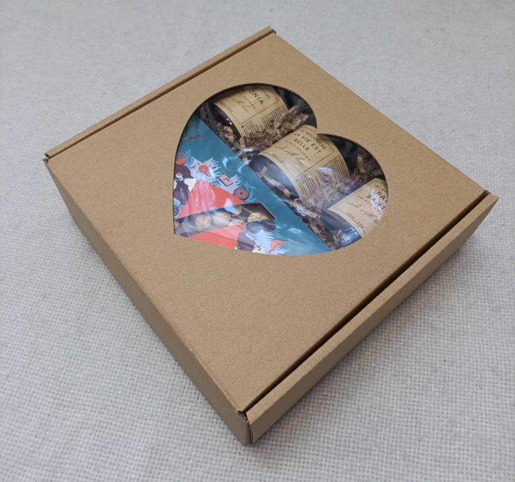 Zestaw Prezentowy 3x Świeca Sojowa 120ml + Czekolada z Orzechami SERCE