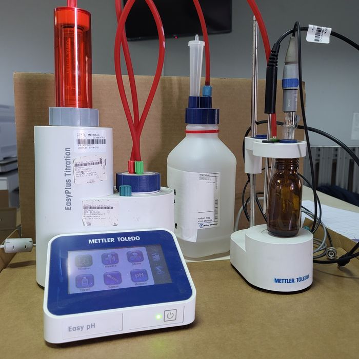 Titulador Metler índice de acidez e pH