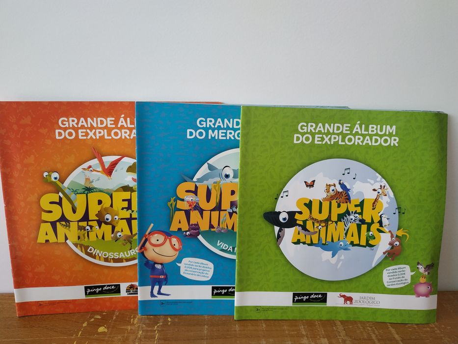 Cadernetas Super Animais