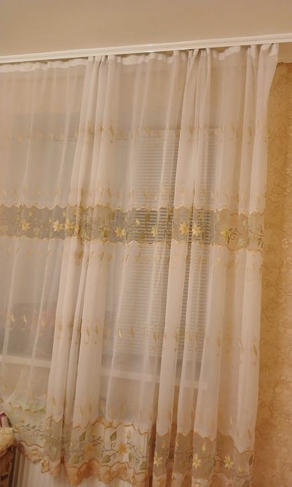 Тюль гарна 8  м гарна