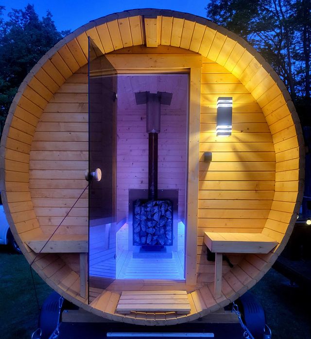 Mobilna Sauna Bania na dowóz Siedlce i okolice Wynajem na doby