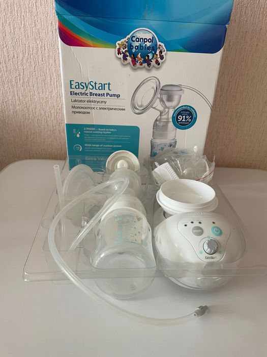 Електричний молоковідсмоктувач EasyStart від Canpol babies