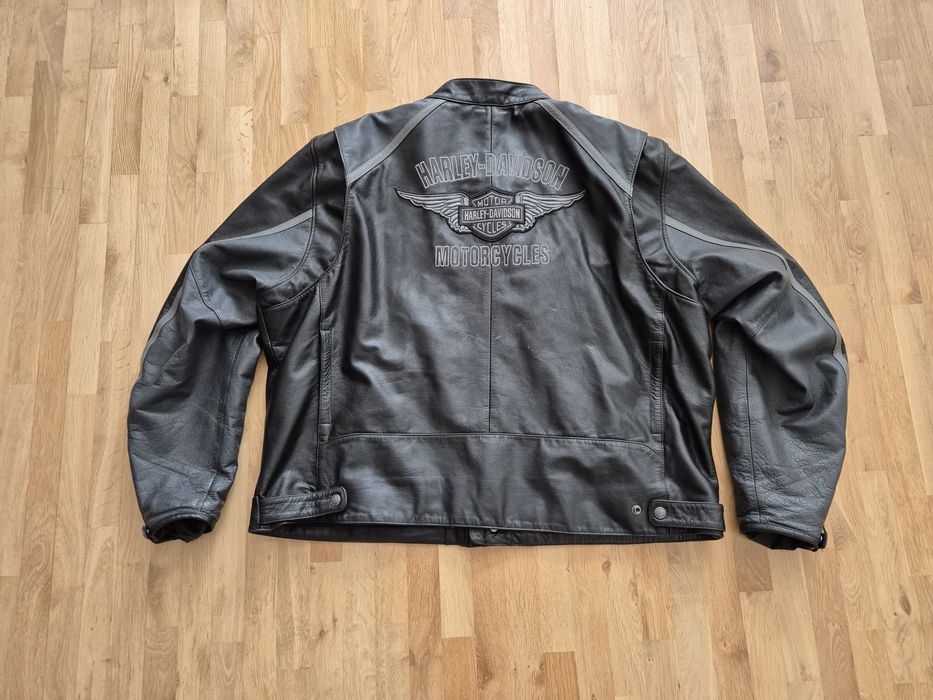 Harley Davidson Riding Gear Oryginalna kurtka skórzana 4XL