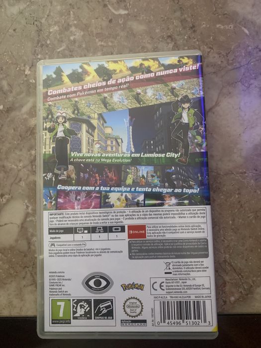 Jogo Pokemon ZA Nintendo Switch