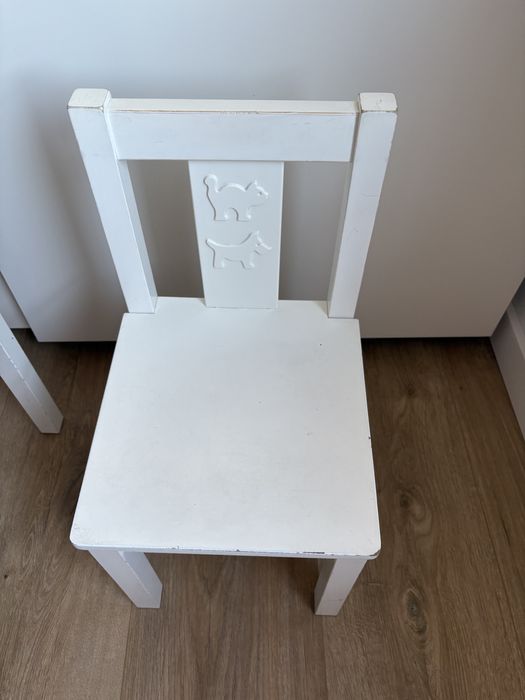 Stolik i dwa krzesła Ikea Kritter