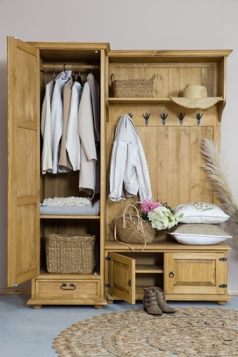 Garderoba wieszak do przedpokoju GAB04 meble w stylu retro