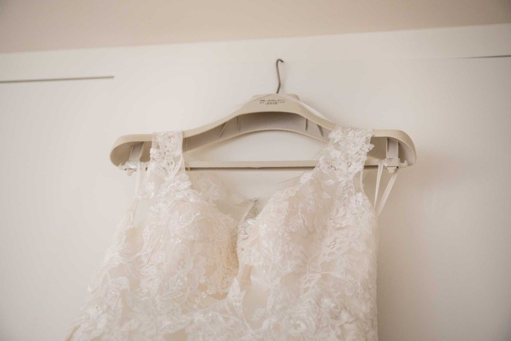 Vestido de Noiva San Patrick + Véu (OFERTA saiote, liga e saco protetor de transporte)