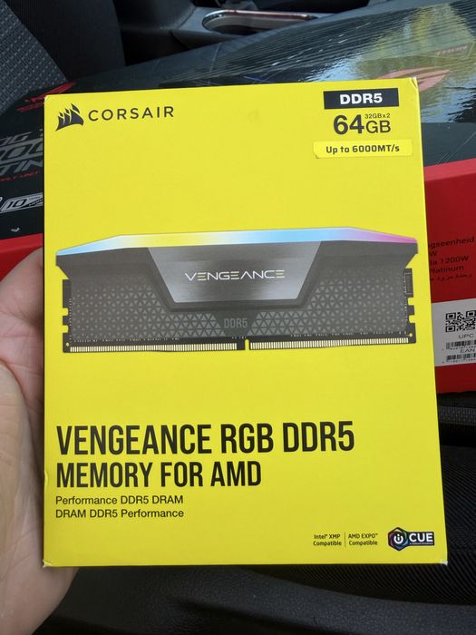 RAM ddr5 64GB 2x32GB corsair