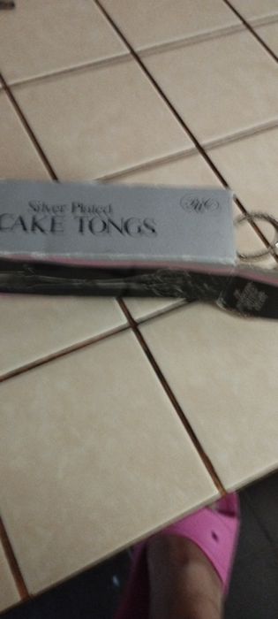 Щипцы для закусок Англия посеребренные