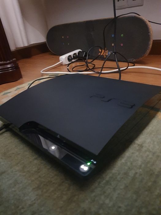 PlayStation - PS3 Slim 250 Gb com jogos