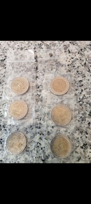 Vendo moedas de 2€ com letra S
