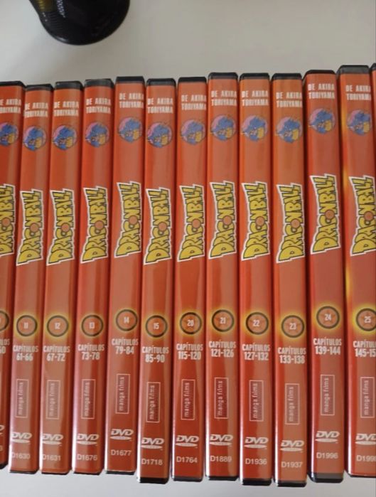 Coleção Dragon Ball DVD Manga Films – Como Nova – Akira Toriyama