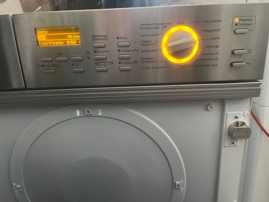 Pralko-suszarka do zabudowy MIELE WT 2789i WPM z gwarancją
