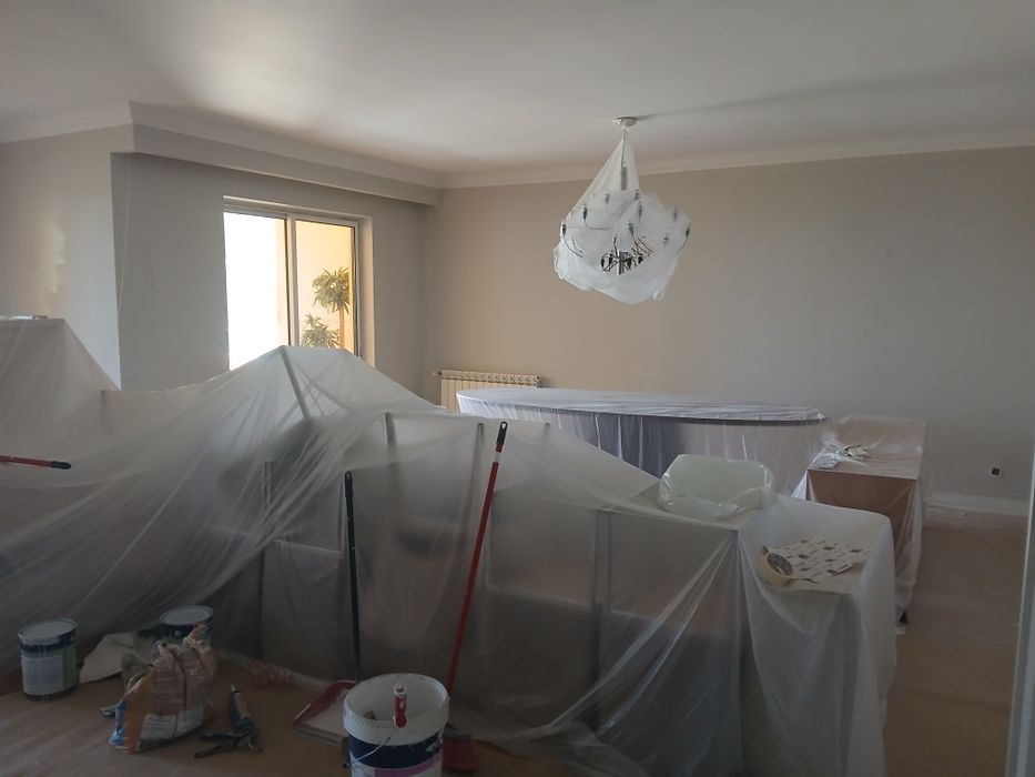 Pinturas e reparações
