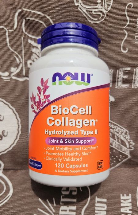 Now Foods BioCell гідролізований колаген II типу тип 2 коллаген биосел