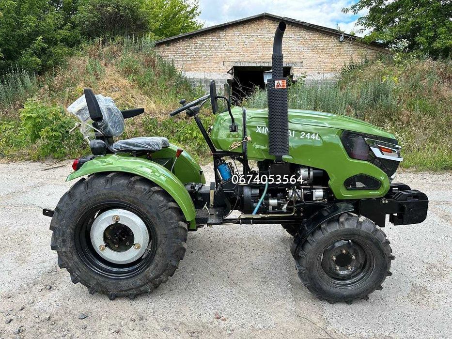 Повнопривідний мінітрактор Xingtai T 244 L 3-циліндра Кредитуємо Безкоштовна доставка