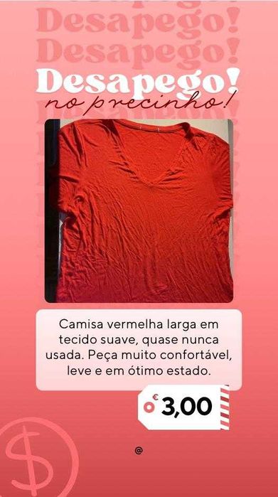 Kit blusas e short