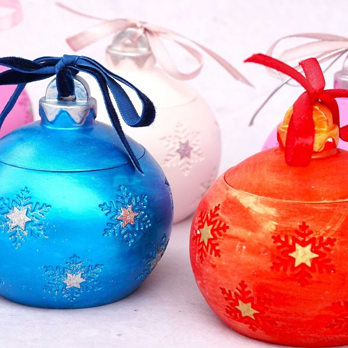 Ароматична соєва "свічка Куля" 50мл, декор для дому, подарунок для неї