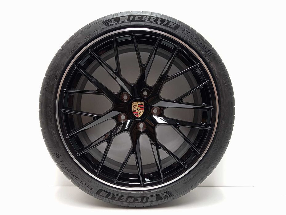 Conjunto 4 jantes "21" 5x130 e pneus Porsche (RPPK_215X130)