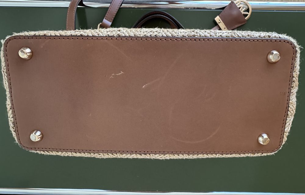 Bolsa em rafia Michael Kors