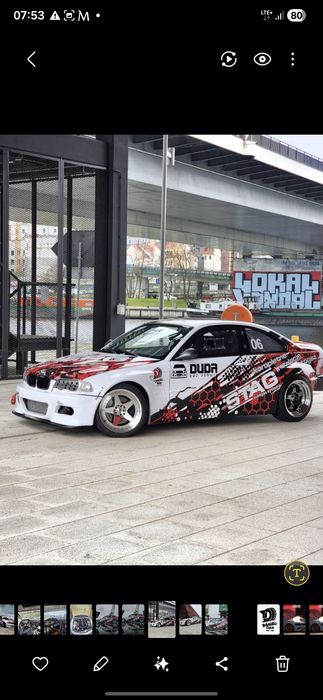BMW e46 V12 TURBO Drift