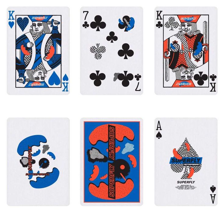 Baralho de Cartas Superfly Butterfingers e NOC3000X2 Pink LIMITED Ed.