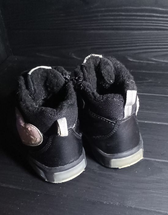 Дитячі зимові черевики для дівчинки Kinetix Чорні