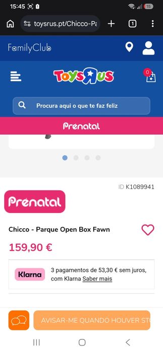 Parque para bebés Chicco