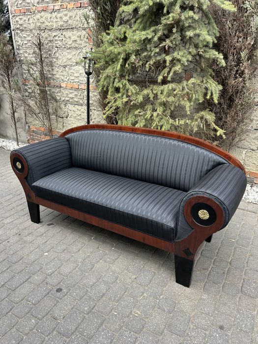Antyczna Sofa Kanpa Biedermeier Antyk Uniakt Stan BDB