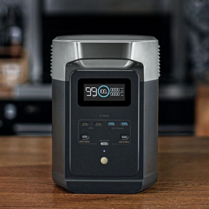 Зарядна станція EcoFlow Delta 2, 1800 Вт, 1024 Вт/год