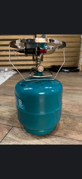 Газовый балон с горелкой